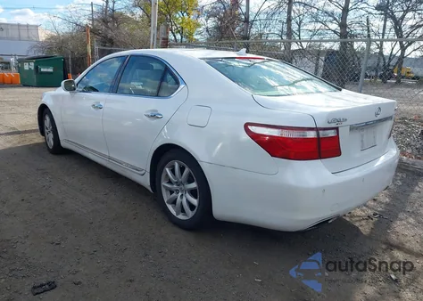 2008 Lexus Ls 460 from USA, damaged, VIN JTHBL46F985079877